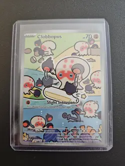 2024 Pokemon Surging Sparks #207/191 Clobbopus Illustration Rare - Image 4