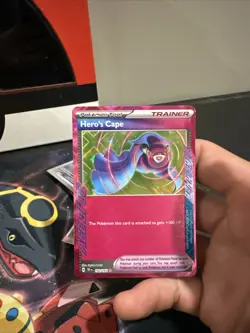 Pokemon TCG Hero's Cape Scarlet & Violet-Temporal Forces 152/162 Holo , Mint - Image 1