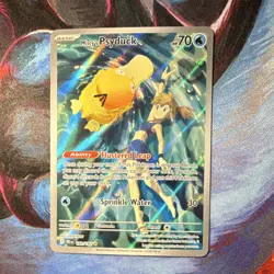 Pokemon Misty's Psyduck 193/182 Sv10 Destined Rivals Illustration Rare Holo 2025 - Image 3