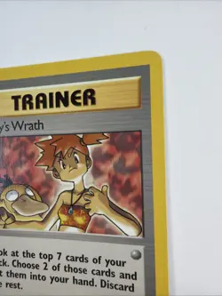 Pokemon TCG Misty's Wrath Trainer 114/133 Gym Heroes MP TCG Uncommon Regular - Image 5