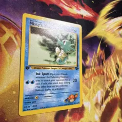 1st Edition Misty’s Horsea 87/132 - Gym Challenge - Near Mint Pokemon - Image 2