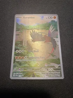 Pokemon TCG Koraidon SVP014 Pokemon Center Stamped Black Star Promo - NM - Image 2