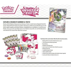 Pokemon Center White Flare Elite Trainer Box ETB Factory Sealed - Image 2