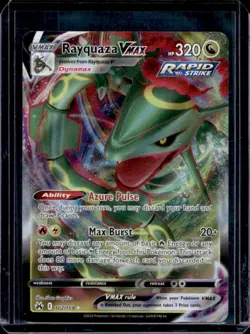 2023 Pokemon SWSH Crown Zenith Rayquaza VMAX #102/159 - Image 1