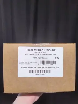 Destined Rivals Team Rocket Tin, Factory Sealed Case 6x Tins, Pokemon TCG S&V - Image 1