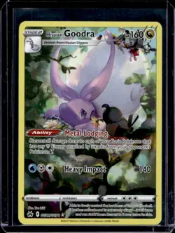 2023 Pokemon SWSH Crown Zenith Hisuian Goodra Galarian Gallery #GG21/GG70 - Image 1
