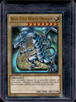 2013 Yu-Gi-Oh! Saga of Blue-Eyes White Dragon English 1st Edition #SDBE-EN001 - Image 1
