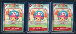 Lot (3) Tony Tony.Chopper (Parallel) EB01-006 SR Memorial Collection ONE PIECE - Image 1