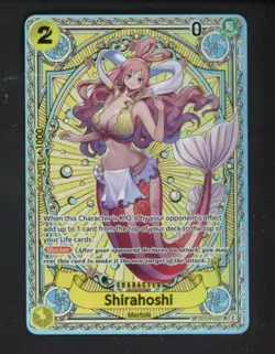Shirahoshi SP EB01-057 OP11 A Fist of Divine Speed One Piece TCG English - Image 1