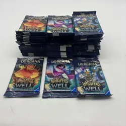 Lot of (49) Disney Lorcana Whispers In The Well Booster Packs - Image 1