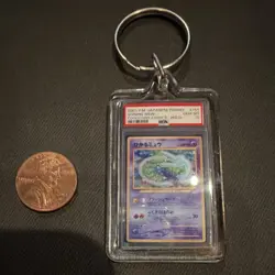 Nintendo Pokemon Shining Mew #151 Japanese Holo Promo PSA 10 Corocoro Keychain - Image 1