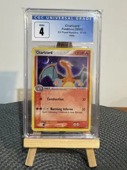 CGC 4 Charizard (2007) Power Keepers Holo 6/108 Pokemon Card TCG - Image 1