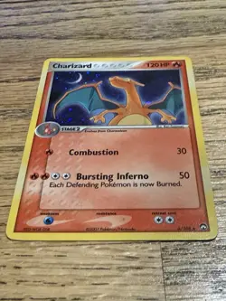 Pokemon TCG Charizard 6/108 EX Power Keepers 2007 Holo Rare Card - Image 2