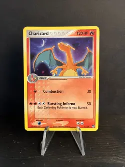 Pokemon TCG Charizard EX Power Keepers Set 6/108 Holo Rare - Image 1