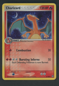 2007 Pokemon TCG Charizard 6/108 ex Power Keepers Holo - Image 1