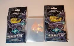 Dragon Shield Japanese Size Inner Sleeves - 2 Sealed + 1 Open (299 Total) - VGC 5706569130510 - Image 1