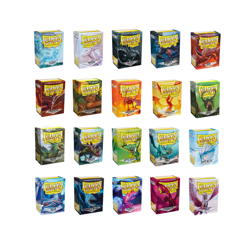 100 x Dragon Shield Standard Size (88 x 63mm) Deck Protector Sleeves Matte - Image 1