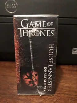 Dragon Shield Brushed Art Sleeves Game of Thrones HOUSE LANNISTER Pack of 100 - Image 2