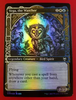 1x Vega, the Watcher | FOIL Showcase | Kaldheim | MTG Magic Cards - Image 1
