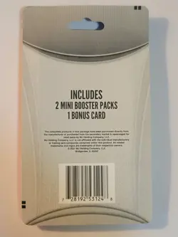 Pokemon Unbroken Bonds Dollar General 2 Mini Booster Packs + Bonus Card NEW - Image 4