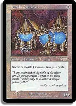 Bottle Gnomes (FNM) FOIL Promo HEAVILY PLD Artifact Special MAGIC CARD ABUGames - Image 1
