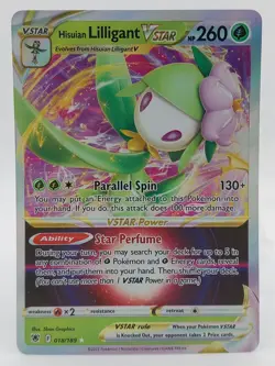 Pokemon Card Hisuian Lilligant VSTAR 18/189 Ultra Rare SWSH10: Astral Radiance - Image 1