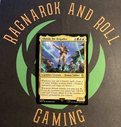 Alistair, the Brigadier - WHO MTG Rare - NM - Doctor Who Universes Beyond Card - Image 1