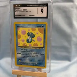 1x Horsea - 62/111 - 1st Edition - Neo Genesis - Pokemon Card - Image 2