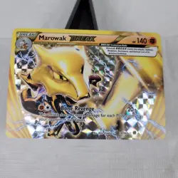 GRADEABLE Marowak BREAK 79/162 BreakThrough Ultra Rare Holo Pokemon Card * NM * - Image 1