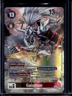 Digimon Card Game Promo Gaiomon #P-183 - Image 1