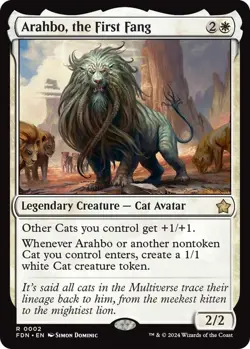 Arahbo, the First Fang (0002) - Foundations - Rare - Image 1