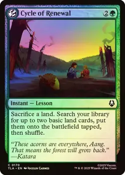 Cycle of Renewal (0170) - Avatar: The Last Airbender - Common (Foil) - Image 1