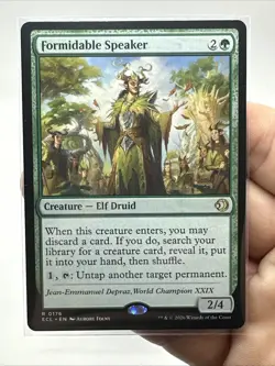 MTG Lorwyn Eclipsed R Formidable Speaker #0176 - Image 2
