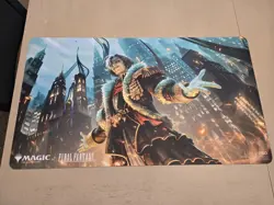 Emet-Selch Final Fantasy Double-Sided Magic the Gathering Playmat No Box - Image 1