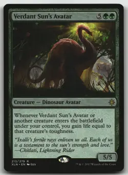 Verdant Sun's Avatar R Ixalan 213 LP - Image 1