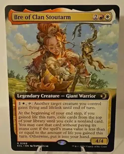 Bre of Clan Stoutarm (Extended Art) MTG Lorwyn Eclipsed Regular - Image 1
