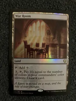 Magic the Gathering - War Room Foil - Commander Legends - Image 1