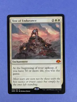 MTG Magic: Dominaria Remastered: Test of Endurance #032/261 Mythic - NM - Image 1