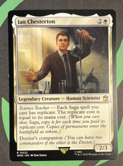 Ian Chesterton Universes Beyond: Doctor Who MTG - Image 1