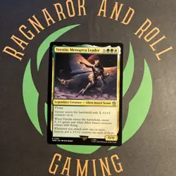 Vrestin, Menoptra Leader - WHO 166 - MTG Rare - NM - Doctor Who Universes Beyond - Image 1