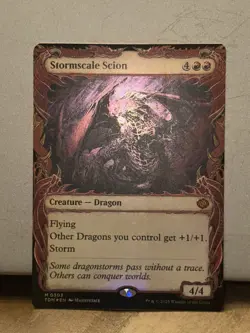 MtG Magic the Gathering Stormscale Scion (Showcase) Foil - Image 1