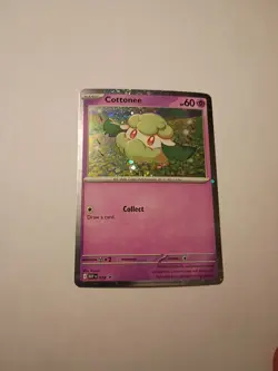Cottonee 018 - Black Star Promo Cosmo Holo - Phantasmal Flames Pokemon TCG NM - Image 1