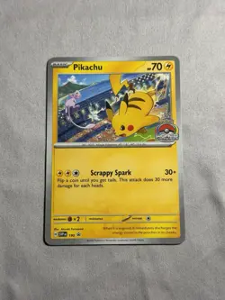 Pokemon TCG Pikachu Black Star Promo S&V #190 2024 World Championships NM/M 🔥 - Image 1