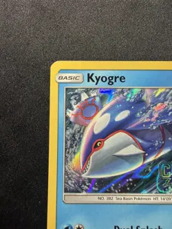 Pokemon Kyogre SM129 - Celestial Storm Prerelease Holo Rare - LP - Image 2