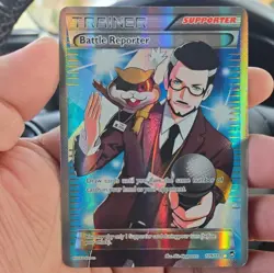 Pokemon Battle Reporter Furious Fists 109/111 Holo Full Art - Image 1