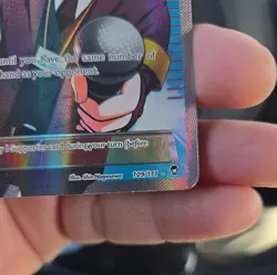 Pokemon Battle Reporter Furious Fists 109/111 Holo Full Art - Image 4
