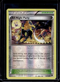 2016 Pokemon XY BREAKpoint All-Night Party Reverse Holo #96/122 - Image 1