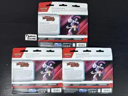 Pokemon TCG Scarlet & Violet Destined Rivals 3 Booster Blister Pack (3x Lot) - Image 2