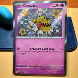 Greavard 070 - SV Scarlet & Violet Promo - Holo Promo - NM Pokemon TCG - Image 1