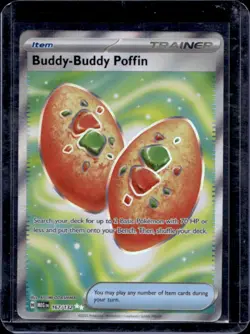 2025 Pokemon Mega Evolution Buddy-Buddy Poffin Ultra Rare #167/132 - Image 1